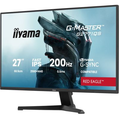 2. IIYAMA LED Fast IPS Monitor 27" G2771QS-B1 Red Eagle 240Hz