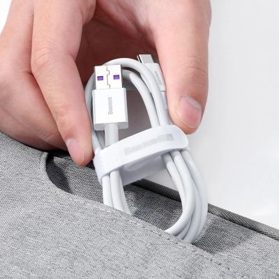 14. Baseus Superior USB-Kabel - USB Typ C 66 W (11 V / 6 A) Huawei SuperCharge SCP 2 m schwarz (CATYS-A01)