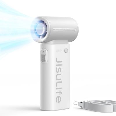 2. Jisulife Handventilator Life9 3600mAh Tragbarer Mini-Gebläse-USB-Ventilator - Grau