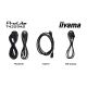 22. IIYAMA Monitor 108 cm (42,5") T4329AS-B1AG 16:9 M-Touch 2x HDMI + USB-C