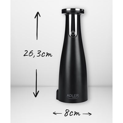 10. ADLER AD 4449b Gewürzmühlen-Set Schwarz