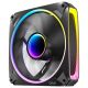 4. Antec Orbit 120 ARGB-Gehäuselüfter, 12 cm, Schwarz