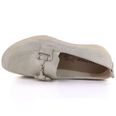 4. Damen-Plateauschuhe in Gold, Modell M.Daszyński MR1840