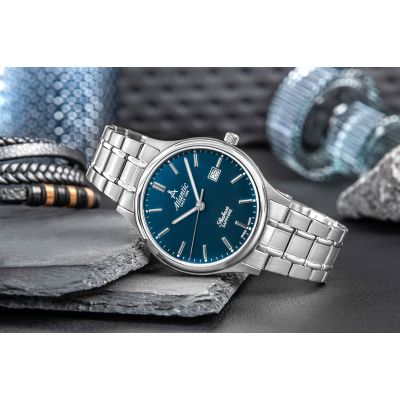 6. Atlantic Seabase Herrenuhr 60348.41.51 + Box