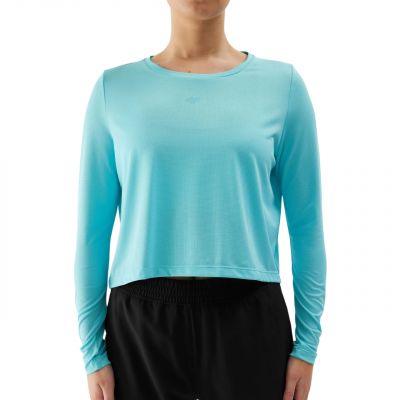 9. Langarm-T-Shirt 4F F218 W 4FWSS24TFLOF218 33S