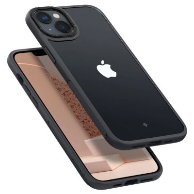 14. Caseology Skyfall Hülle für iPhone 14 Plus – Mattschwarz