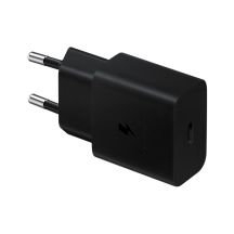 Samsung Netzteil 15W USB-C Schnellladefunktion (ohne Kabel); Schwarz