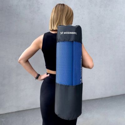 5. Wozinsky Gymnastikmatte 181 x 63 x 0,9 cm dicke Gymnastik-Yogamatte blau