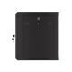 9. Wandregalschrank 19" 9U 600X450 SCHWARZ PERFORIERT TÜR LANBERG (FLAT PACK)