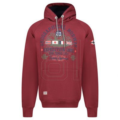 Geographical Norway DB 100 M Sweatshirt WZ3006H/GN-Burgund