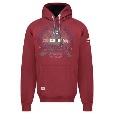 Geographical Norway DB 100 M Sweatshirt WZ3006H/GN-Burgund