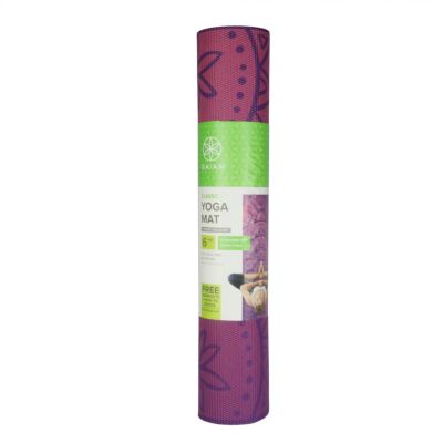 9. Gaiam Premium Athenian Rose Yogamatte 6 mm 63958
