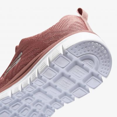 9. Skechers Graceful Get Connected Rosa Damen Sneakers (12615-MVE)