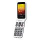 Doro Leva L20 7,11 cm (2,8") 132 g Schwarz, Weiß Funktionsfähiges Handy