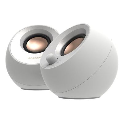 2. Creative Labs Pebble V3 Weiß Kabelgebunden und Kabellos 10W