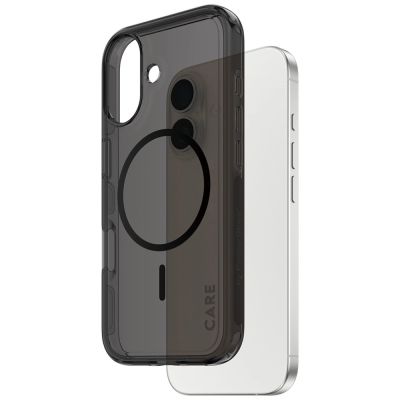 2. CARE by PanzerGlass Flagship Urban Explorer Case mit schwarzem MagSafe für iPhone 17 - Schwarz
