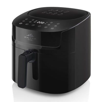 2. Eta Fritta Digi Doppel-Heißluftfritteuse 7,2 l, autonom, 1800 W, Schwarz