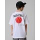 2. Locker geschnittenes Jungen-T-Shirt mit Aufdruck 4F 4FJRSS26TTSHM3835-10S