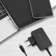 5. QOLTEC GaN-Ladegerät POWER PRO | 1x USB-C | 65 W | 5–20 V | 3–3,25 A | SCHWARZ