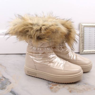 4. Big Star W INT1924B beige Fell Plateau Schneestiefel