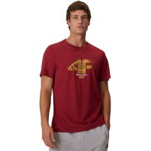 Herren-T-Shirt 4F M3558 Dunkelrot 4FWAW26TTSHM3558 61S