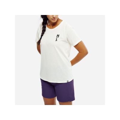 3. MILLET Cimaï Natural Ts Ss W Damen-T-Shirt beige