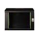 3. Digitus Unique 19" 7U Wand-Netzwerkschrank 600x450 mm, Glastür, schwarz, ungeteilt, montiert, 100 kg