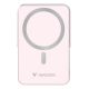 2. Verbatim Charge 'n' Go Magnetischer kabelloser Lithium-Polymer-Akku (LiPo) 10000 mAh, kabellos aufladbar, Pink