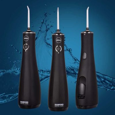 5. ELDOM Bewässerungsgerät RY200C, 230 ml, kabellos, Betriebszeit 60 Min., Ladezeit ca. 6 Std., Reiseetui, USB-Kabel, IPX7, Schwarz