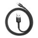 2. BASEUS Lightning USB-Kabel 2,4 A 1 m Grau-Schwarz