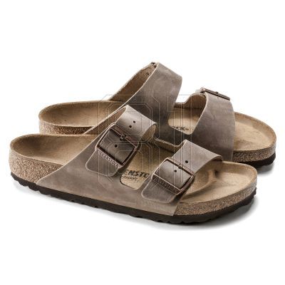 Birkenstock Arizona Tobacco Brown Herren/Damen Braun Regular Wide Slides (0352201)
