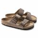 Birkenstock Arizona Tobacco Brown Herren/Damen Braun Regular Wide Slides (0352201)