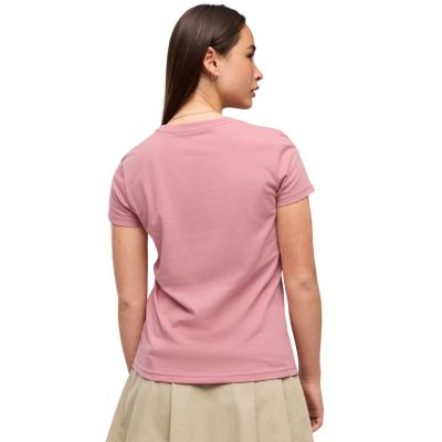 4. Puma Ess Centered Cat Logo Tee Pink 692916 48