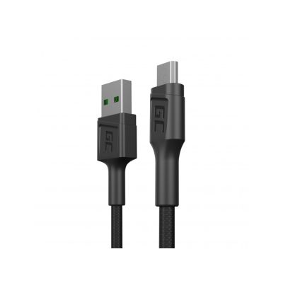 GREEN CELL KABGC23 GC POWERSTREAM KABEL USB-A - MICRO-USB 30CM, SCHNELLLADEN ULTRA CHARGE, QC 3.0