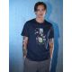 6. Herren-T-Shirt mit Aufdruck, regulär, Größe 4F 4FRSS26TTSHM3659-31S
