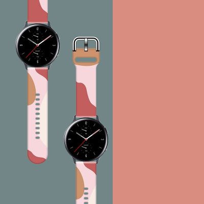 3. Strap Moro für Samsung Galaxy Watch 45 / 46 / 47 mm Silikonarmband Uhrenarmband - Muster 12