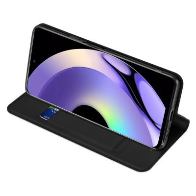 5. Dux Ducis Skin Pro Hülle für Realme 10 Pro Flip Card Wallet Stand Schwarz