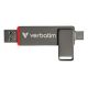 11. Verbatim Dual QuickStick USB-Stick 512 GB USB Typ-A / USB Typ-C 3.2 Gen 1 (3.1 Gen 1) Grau