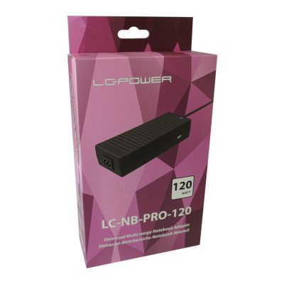 7. LC-Power LC-NB-PRO-120 Netzteil/Wechselrichter, intern, 120 W, Schwarz