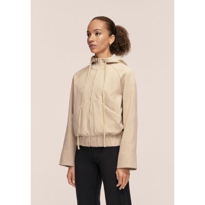 5. CASALL Aria Zip Hoodie Jacke, beige