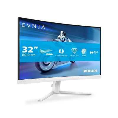 19. Philips Monitor 80,0 cm (31,5") 32M2C5501 16:9 2x HDMI + DP gebogen