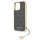 6. Guess, GUHCP13XGF4GGR iPhone 13 Pro Max 6,7" grau/graues Hardcase 4G Charms Collection