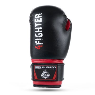 42. 6oz Boxhandschuhe für Kinder - 4Fighter Rot