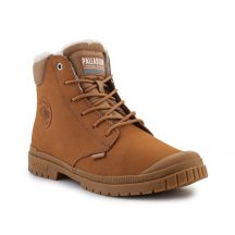 Palladium sp20 Cuff Leather Waterproof WL M 79067-257-M Mahagoni Schuhe
