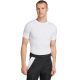 13. Herren adidas Techfit Kurzarm-T-Shirt weiß JP4675
