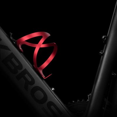 7. Rockbros 2017-11ARD Aluminium Fahrradflaschenhalter - Rot