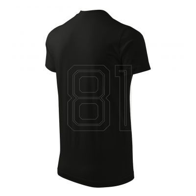 3. Mafini Heavy V-Ausschnitt T-Shirt M MLI-11101 schwarz