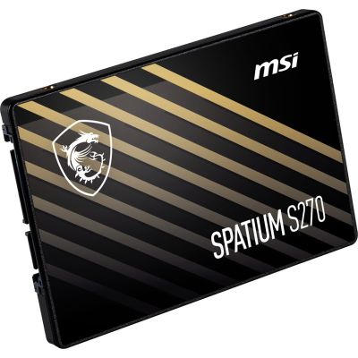 2. MSI SPATIUM S270 SATA-SSD 2,5" 480 GB