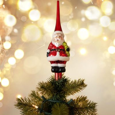 5. WEIHNACHTSBAUMSPITZE 28,5 CM WEIHNACHTSMANN