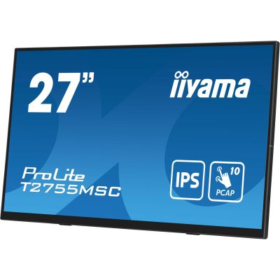 5. iiyama ProLite T2755MSC-B1 Computermonitor 68,6 cm (27") 1920 x 1080 px Full HD LED-Touchscreen Blade Schwarz